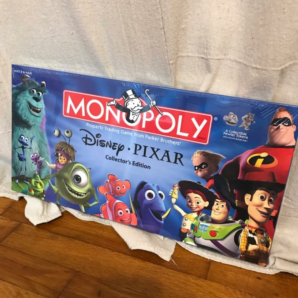 Disney/Pixar Monopoly board game